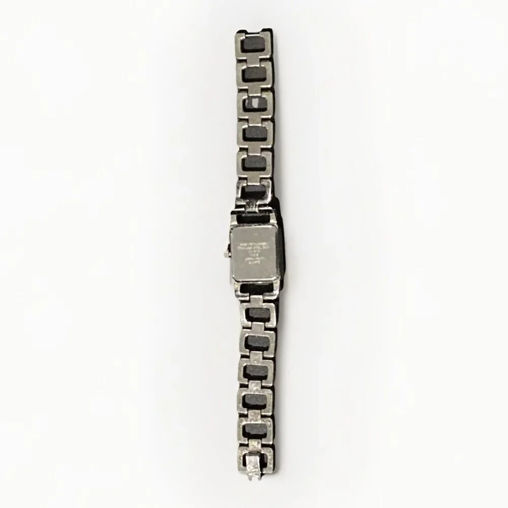 Anne Klein Silver tone 10/6733 - 3 Hand Quartz Analog Women's Watch New Battery